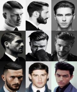 Cute men hairstyle