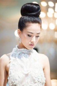 Updo Asian hairstyles 3