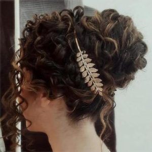Updo hairstyles for curly hair