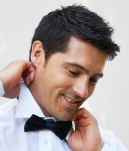 Wedding hairstyles for men