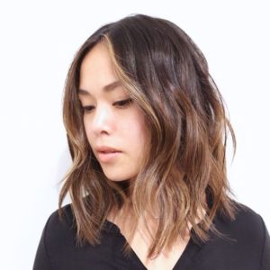 layered asian hairstyle