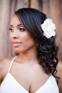 Bridesmaids’ hairstyles for African American hair