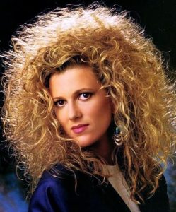 Vintage hairstyles from the 1980’s decade
